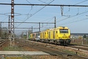 BB 75082 et Train de Machines à Cesson