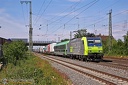 485 001 BLS et Autoroute Ferroviaire à Mulheim