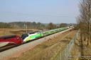 Acheminement de la première rame TGV IZY R-4551
