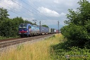 Vectron 193 525 CFF "Hollandpiercer" et Combiné à Teningen