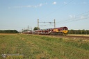 Class 66179 ECR et Porte-Autos à Montbellet