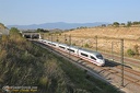 Rame AVE S103-11 Renfe à Vilafant (115 visits) Un train à grande vitesse Figueres-Vilafant – Madrid-Puerta de Atocha, assuré par la rame AVE S1... Rame AVE S103-11 Renfe à Vilafant
