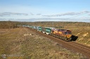 Class 66240 DBCF et Caisses Mobiles à Changis